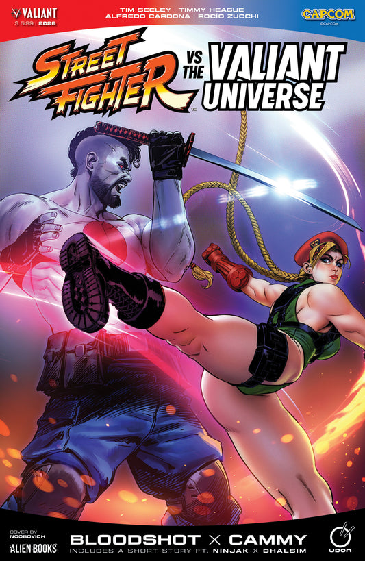 Street Fighter Vs. The Valiant Universe Special Variant D (Noobovich) (Pre-Order by 06/22/26 | Est. In-Store: 07/29/26 | Ships after release)