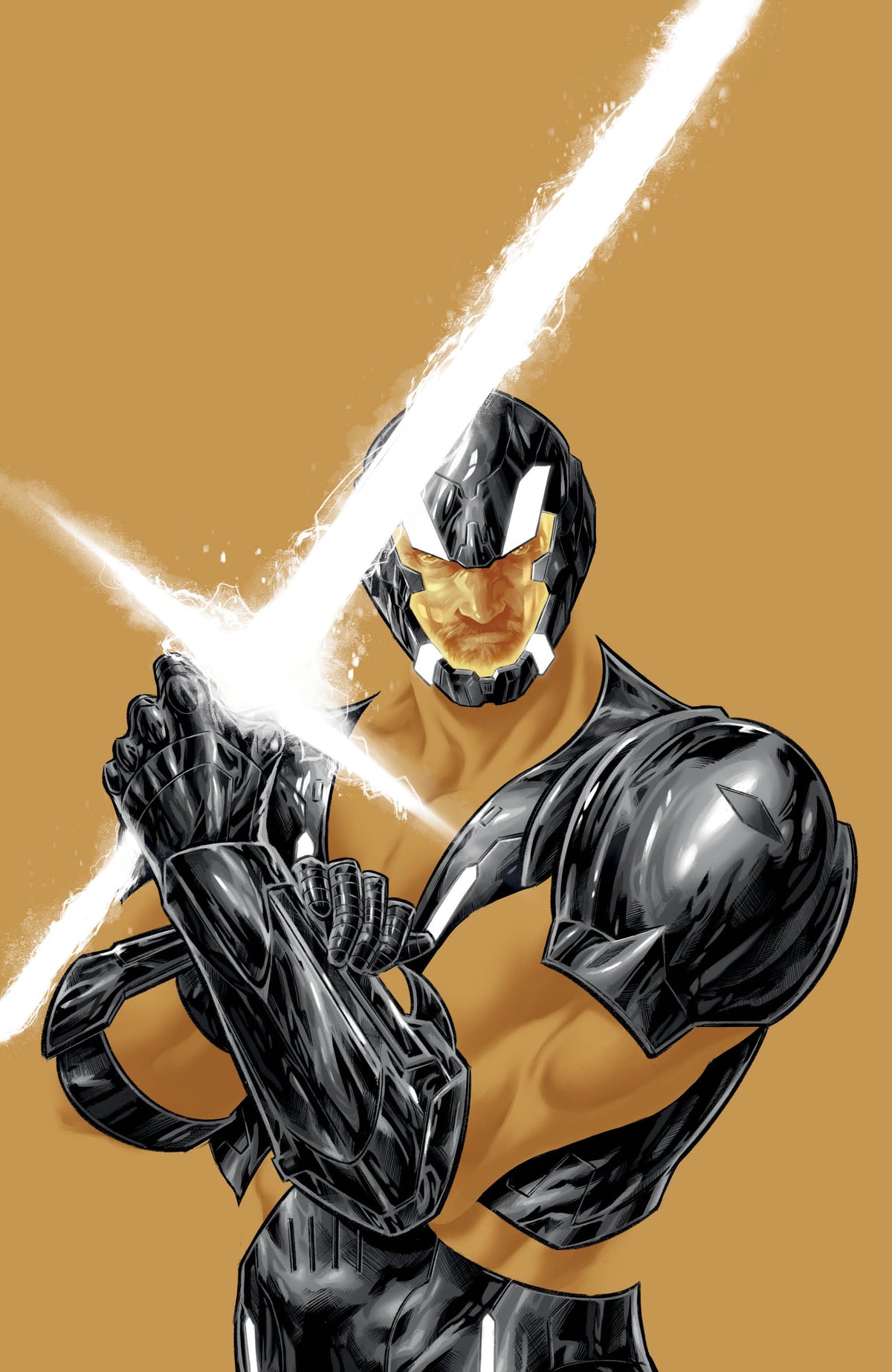 X-O Manowar: Black, White & Gold #1 Variant C (Fajardo Full Art) (Pre-Order by 09/14/26 | Est. In-Store: 10/21/26 | Ships after release)