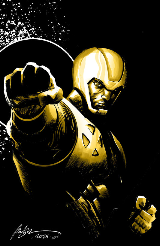 X-O Manowar: Black, White & Gold #2 Variant C (Albuquerque Full Art) (Pre-Order by 10/26/26 | Est. In-Store: 12/09/26 | Ships after release)