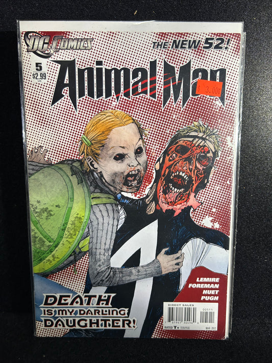 Animal Man #5 (DC New 52 2012)