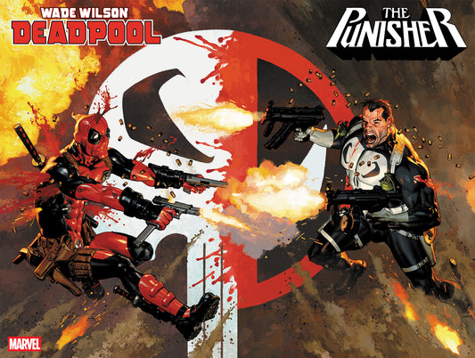 DEADPOOL/PUNISHER BY JOSEMARIA CASANOVAS POSTER (Pre-Order by 07/20/26 | Est. In-Store: 09/02/26 | Ships after release)