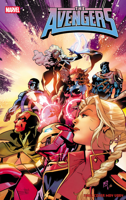 AVENGERS #36 C.F. VILLA FAREWELL VARIANT (Order By 02/02/26) (Estimated In Store By 03/04/26)