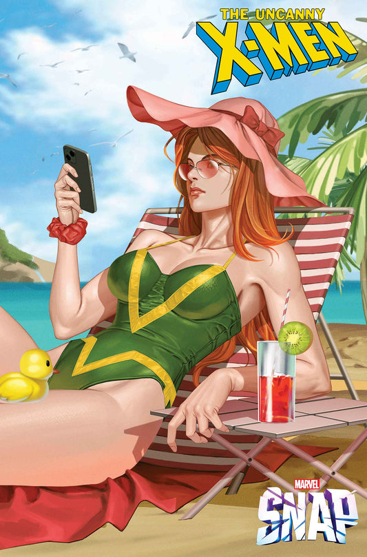 UNCANNY X-MEN #31 INHYUK LEE MARVEL SNAP SWIMSUIT VARIANT (Order By 06/08/26) (Estimated In Store By 07/08/26) (THIS ITEM IS A PRE-ORDER AND YOU WILL NOT RECEIVE IT UNTIL AFTER THE IN STORE DATE)