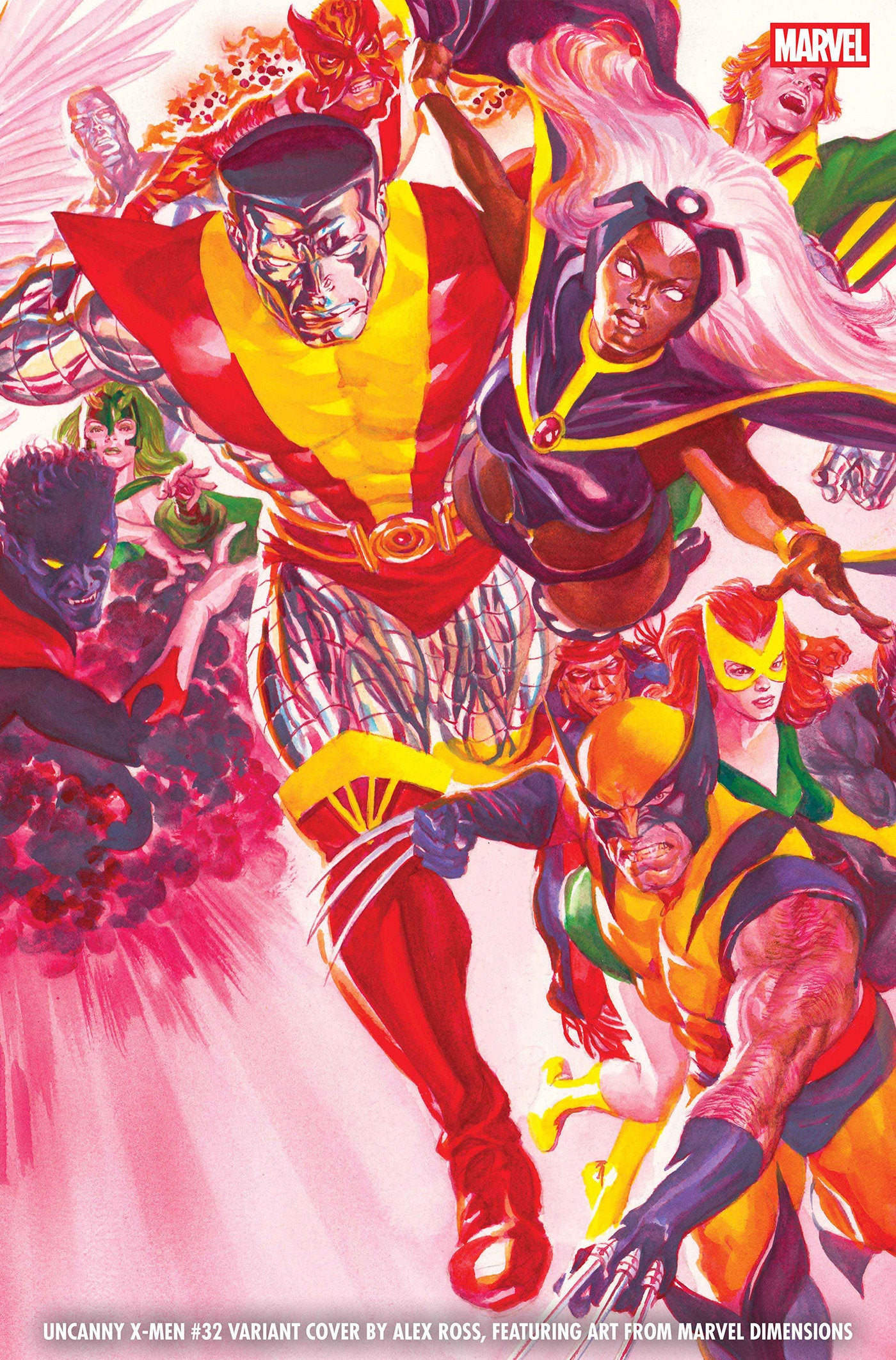 UNCANNY X-MEN #32 ALEX ROSS MARVEL DIMENSIONS VARIANT (Pre-Order by 06/22/26 | Est. In-Store: 07/22/26 | Ships after release)