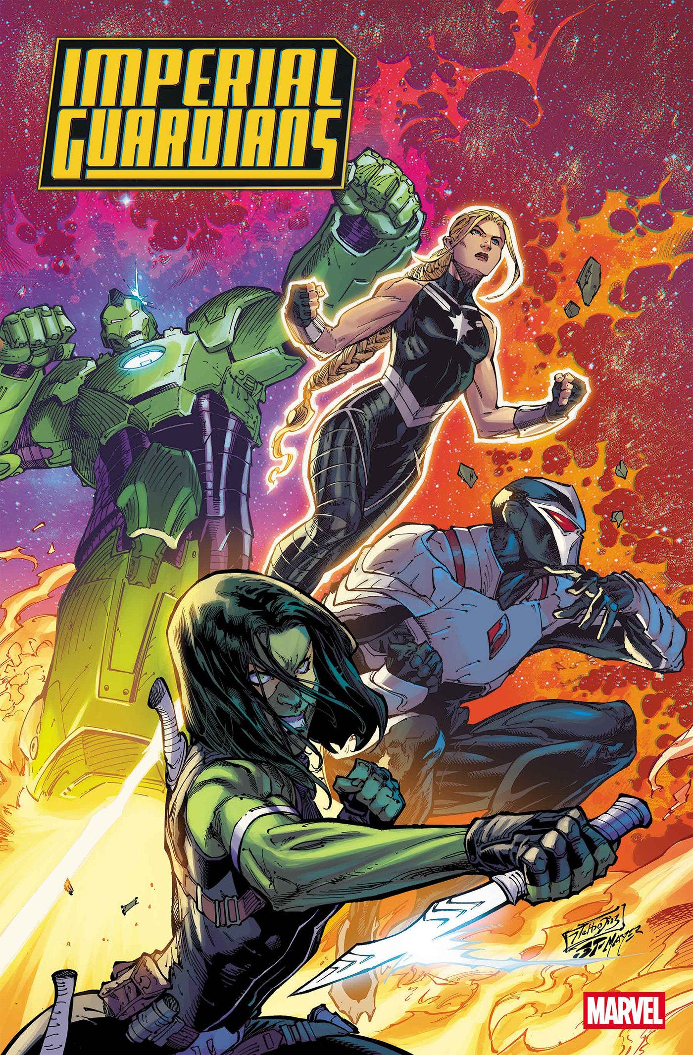 IMPERIAL GUARDIANS #1 NETHO DIAZ VARIANT (Order By 02/09/26) (Estimated In Store By 03/11/26)