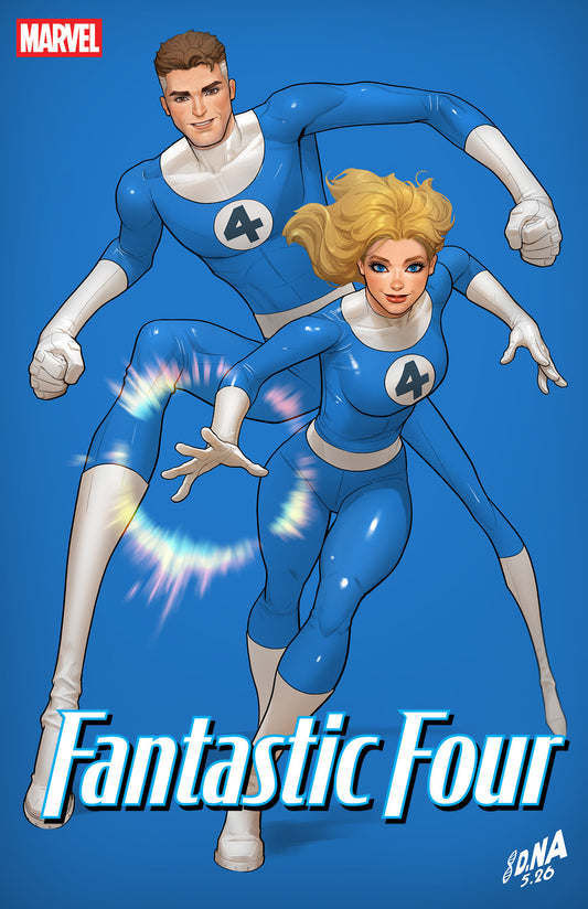 FANTASTIC FOUR #14 DAVID NAKAYAMA COLOR BLOCK BLUE VARIANT (Pre-Order by 06/15/26 | Est. In-Store: 07/15/26 | Ships after release)