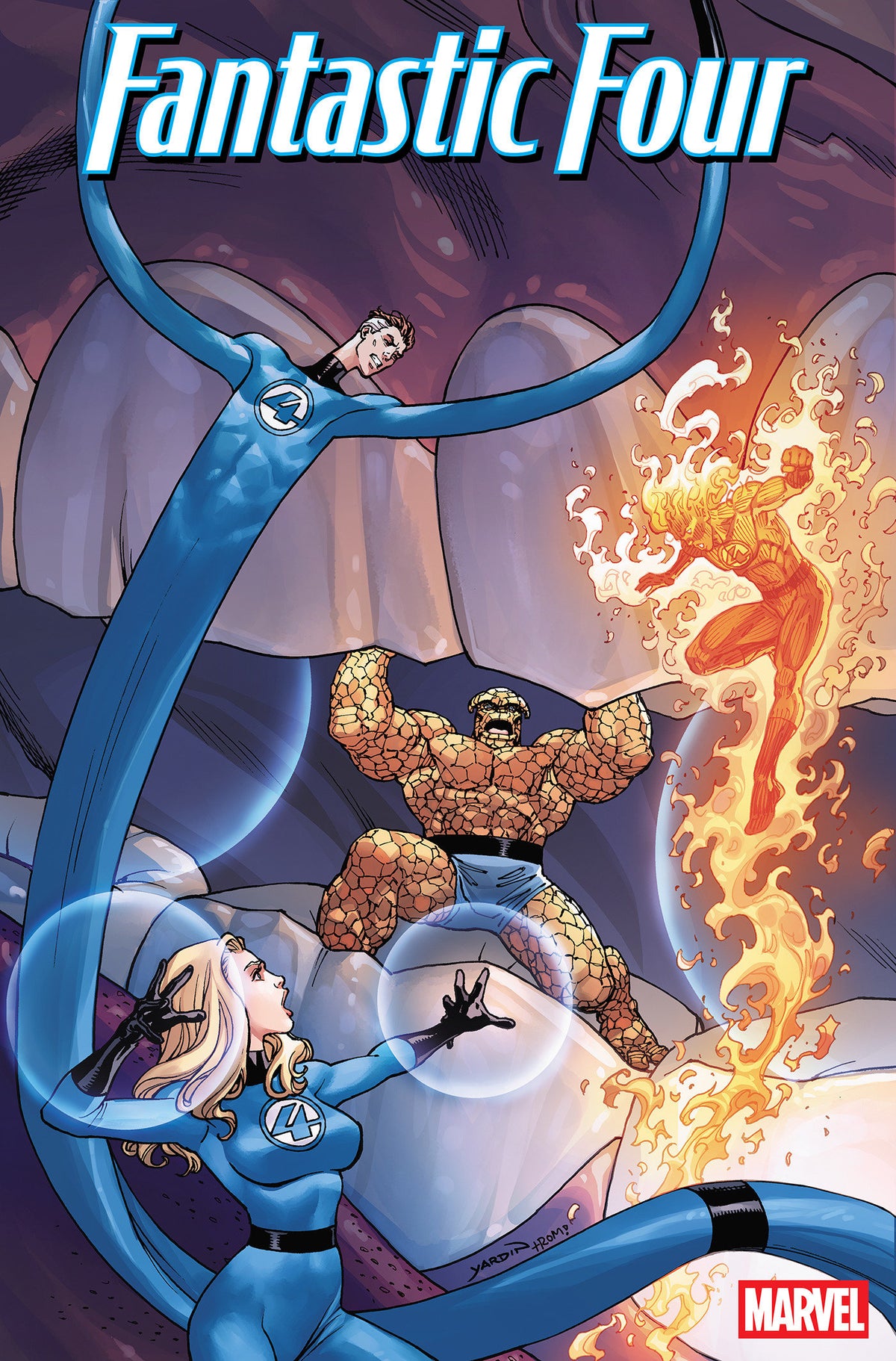 FANTASTIC FOUR #18 DAVID YARDIN VARIANT [DNX] (Pre-Order by 09/28/26 | Est. In-Store: 10/28/26 | Ships after release)