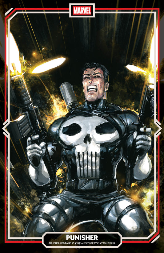 PUNISHER: RED BAND #5 CLAYTON CRAIN VARIANT [POLYBAGGED] (Order By 12/15/2025) (Estimated In Store By 01/28/2026)