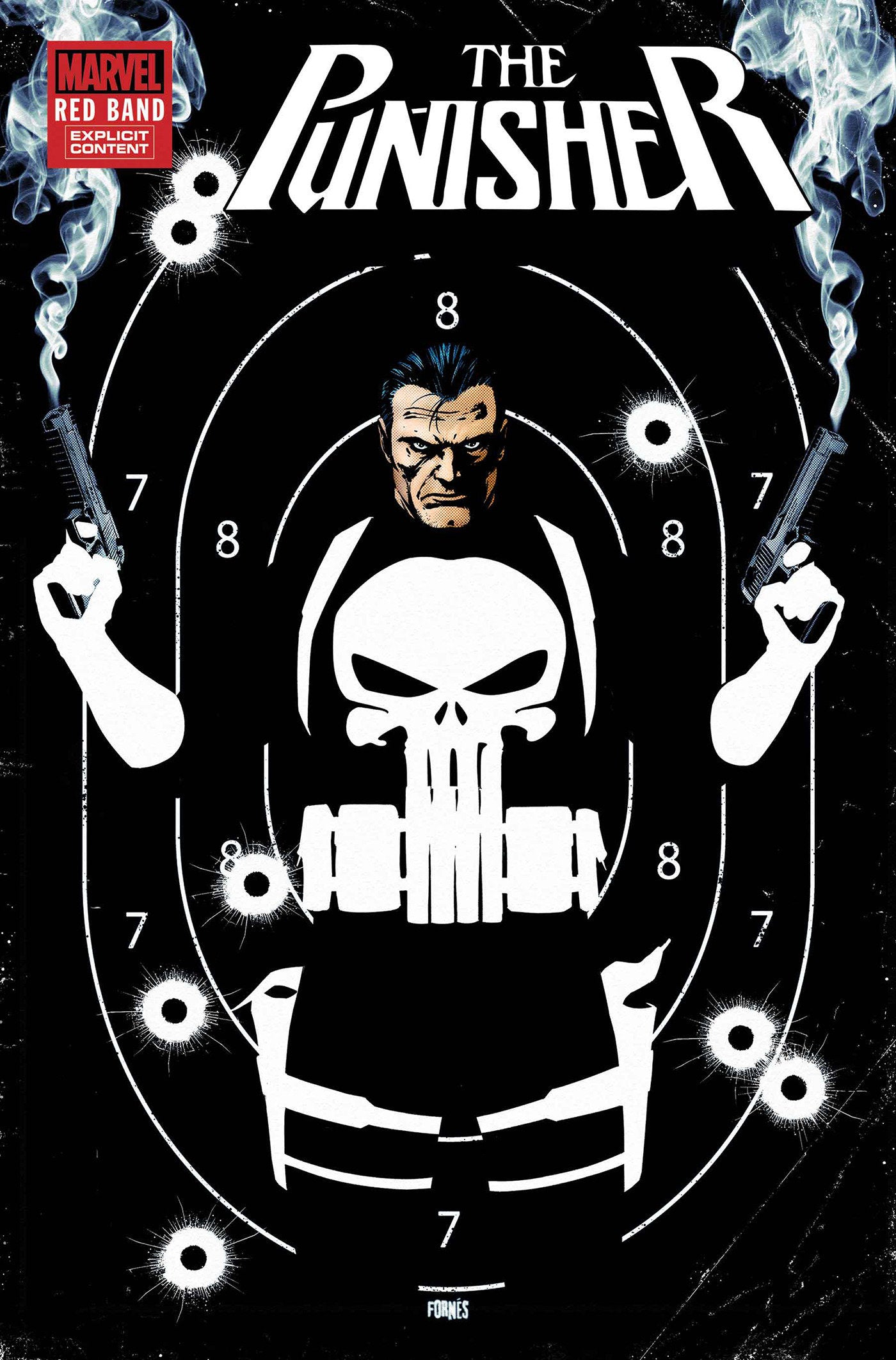PUNISHER: RED BAND #5 JORGE FORNES VARIANT [POLYBAGGED] (Order By 12/15/2025) (Estimated In Store By 01/28/2026)