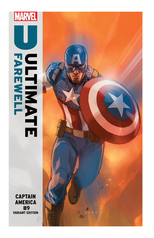 CAPTAIN AMERICA #9 PHIL NOTO ULTIMATE FAREWELL VARIANT (Order By 03/23/26) (Estimated In Store By 04/22/26)