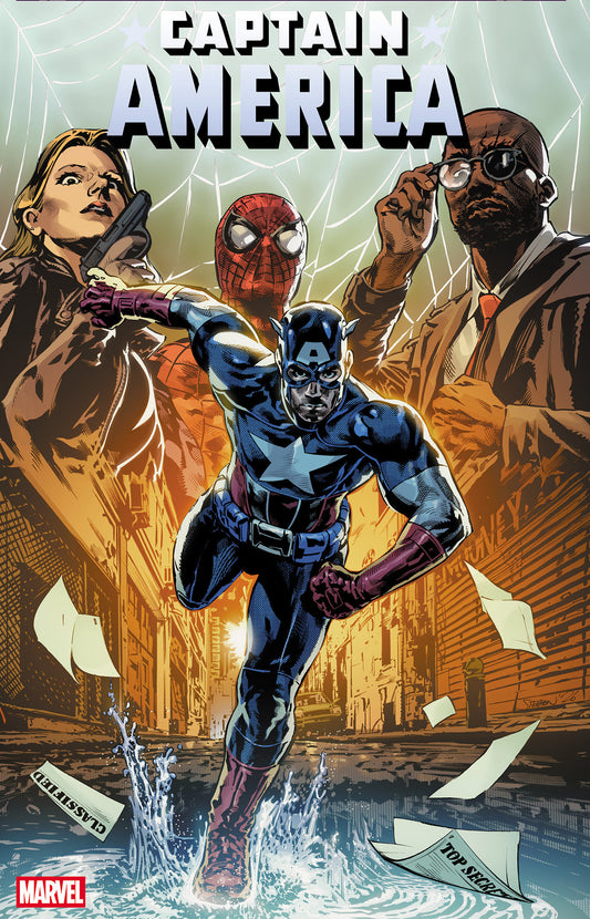 CAPTAIN AMERICA #13 STEPHEN MOONEY VARIANT [ARM] (Pre-Order by 06/15/26 | Est. In-Store: 07/15/26 | Ships after release)