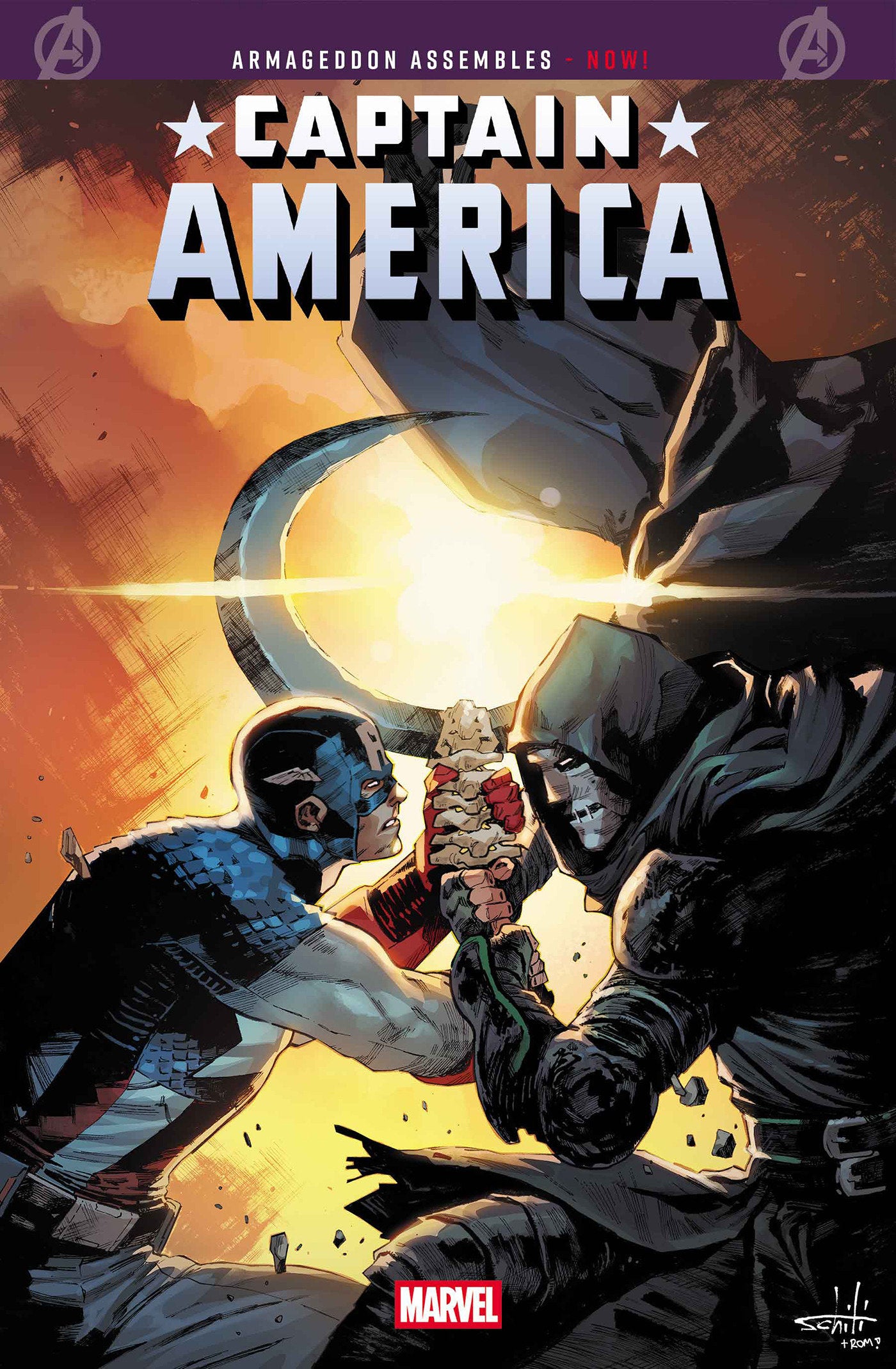 CAPTAIN AMERICA #14 [ARM] (Pre-Order by 07/06/26 | Est. In-Store: 08/05/26 | Ships after release)