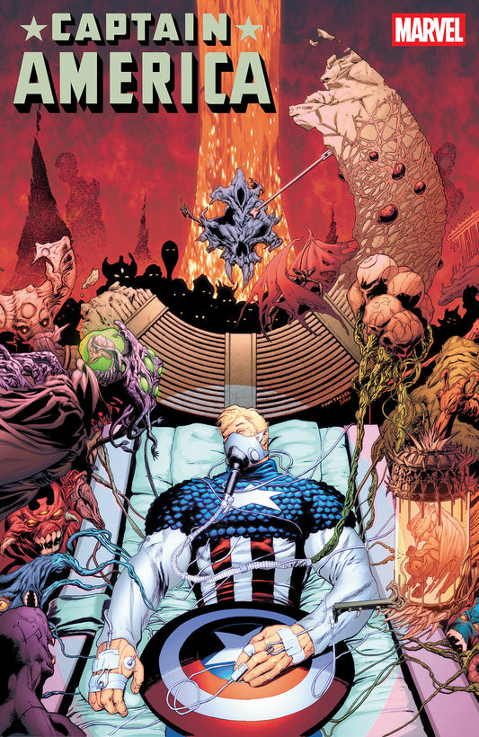 CAPTAIN AMERICA #16 TONY PARKER VARIANT (Pre-Order by 09/28/26 | Est. In-Store: 10/28/26 | Ships after release)