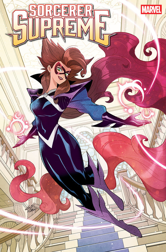SORCERER SUPREME #8 GURIHIRU HELLFIRE COSTUME SWAP VARIANT (Order By 06/08/26) (Estimated In Store By 07/08/26) (THIS ITEM IS A PRE-ORDER AND YOU WILL NOT RECEIVE IT UNTIL AFTER THE IN STORE DATE)
