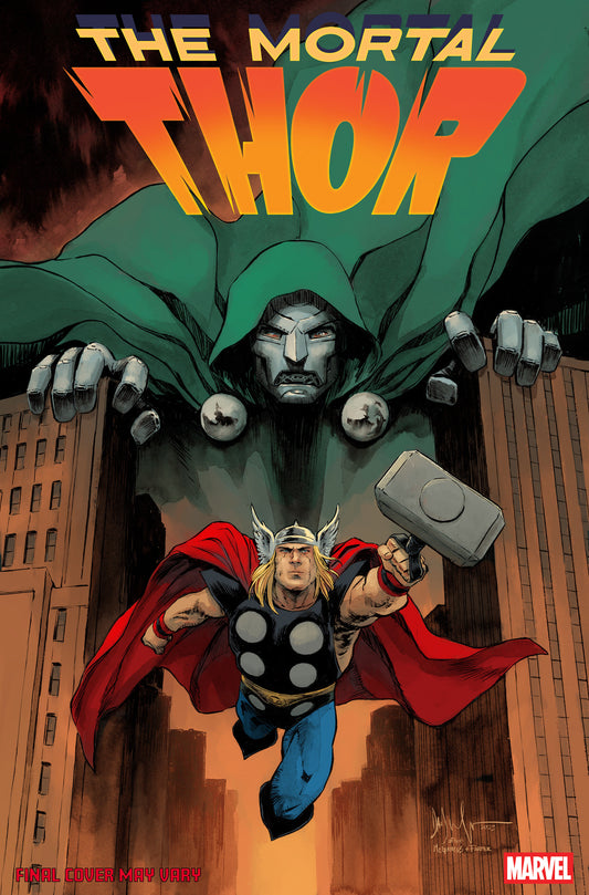 MORTAL THOR #8 DAVE WACHTER DOOM HOMAGE VARIANT (Order By 02/09/26) (Estimated In Store By 03/11/26)