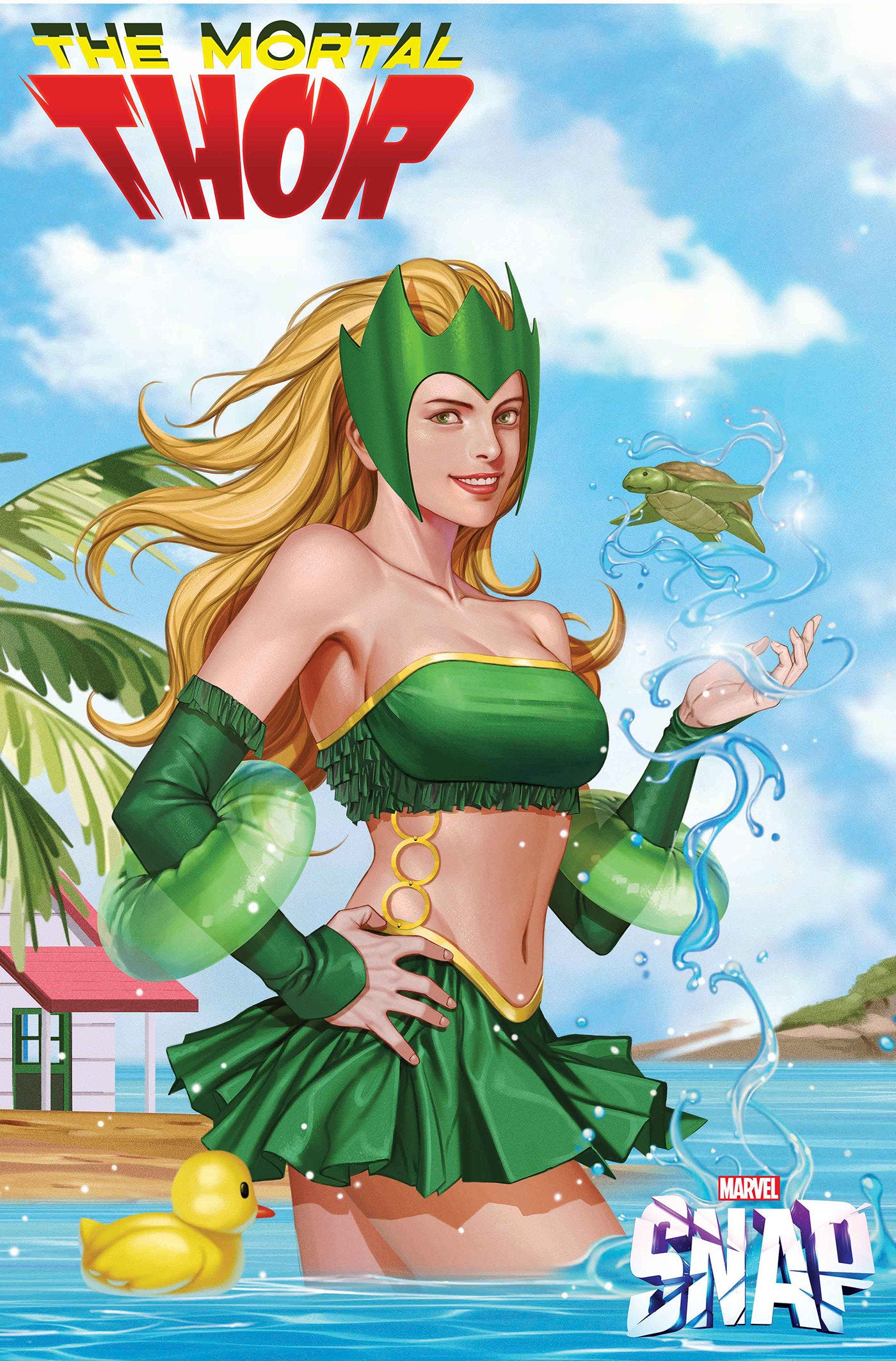 MORTAL THOR #13 INHYUK LEE MARVEL SNAP SWIMSUIT VARIANT (Pre-Order by 06/29/26 | Est. In-Store: 07/29/26 | Ships after release)
