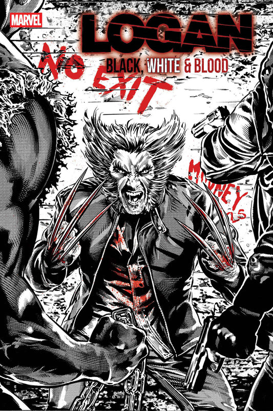 LOGAN: BLACK, WHITE & BLOOD #2 STEPHEN MOONEY VARIANT (Order By 01/05/26) (Estimated In Store By 02/04/26)