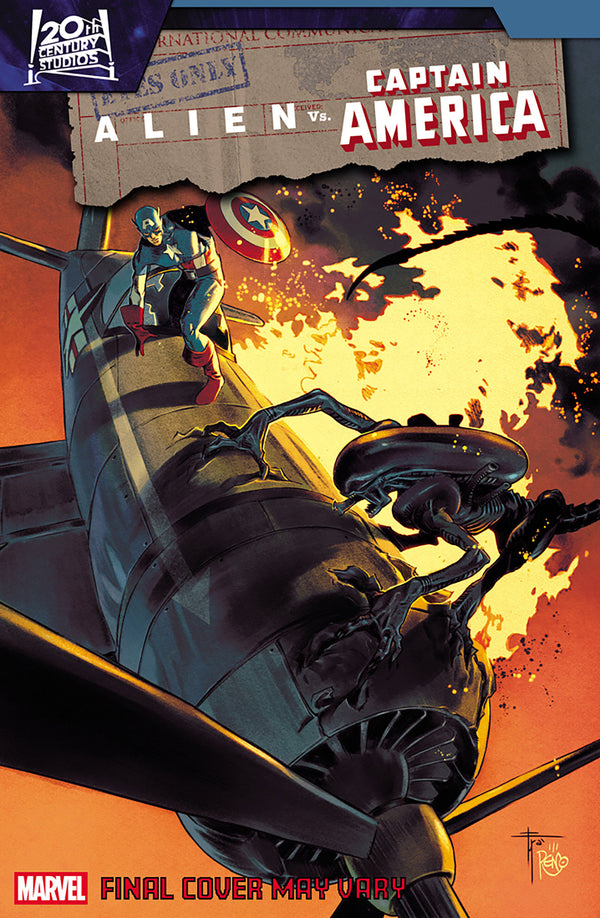 ALIEN VS. CAPTAIN AMERICA #3 FRANCESCO MOBILI VARIANT (1:25) (Order By 12/08/2025) (Estimated In Store By 01/21/2026)