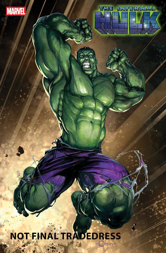 INFERNAL HULK #3 CLAYTON CRAIN VARIANT (Order By 12/15/2025) (Estimated In Store By 01/28/2026)