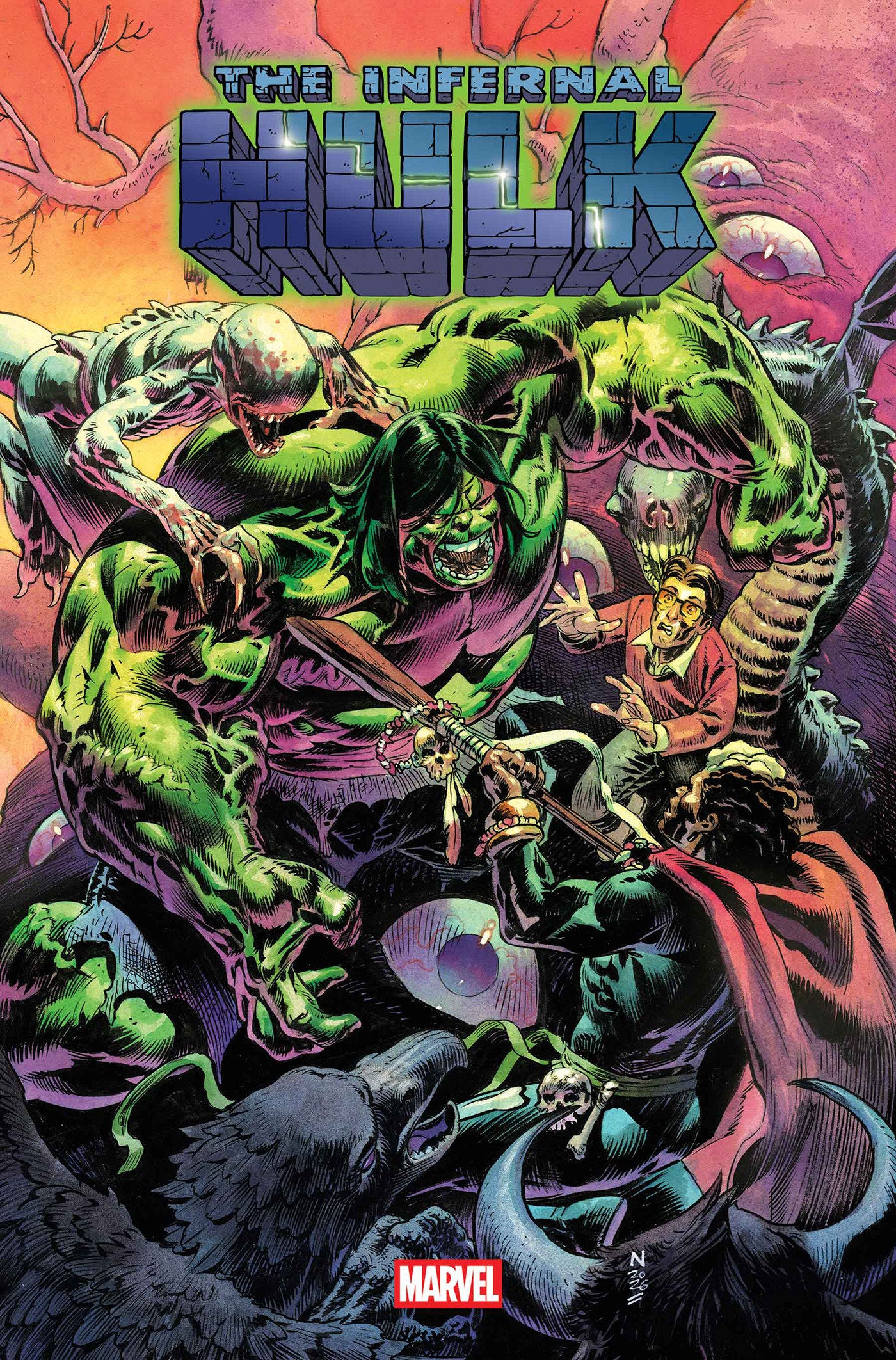 INFERNAL HULK #9 (Pre-Order by 06/15/26 | Est. In-Store: 07/15/26 | Ships after release)