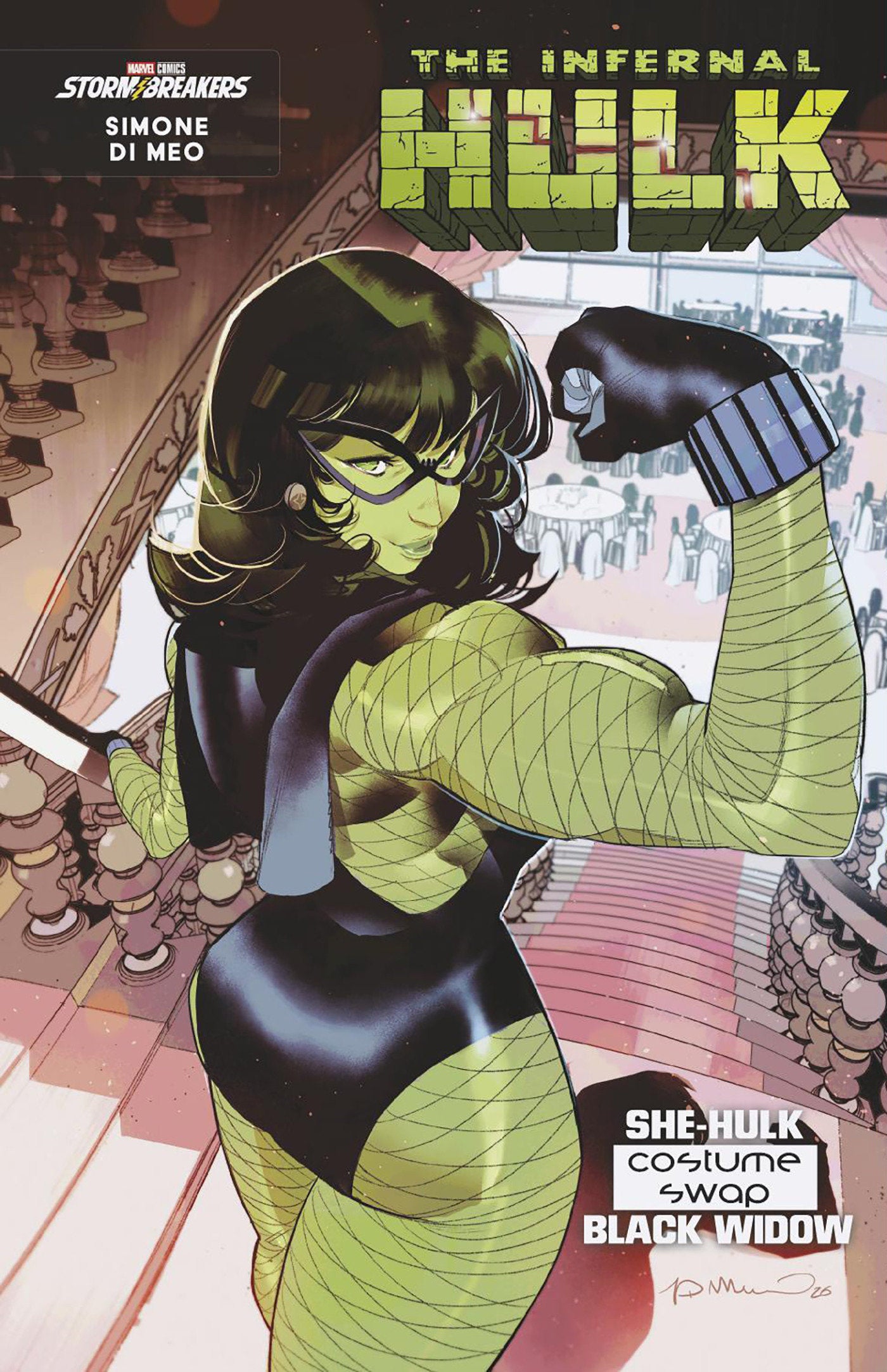 INFERNAL HULK #9 SIMONE DI MEO HELLFIRE COSTUME SWAP VARIANT (Pre-Order by 06/15/26 | Est. In-Store: 07/15/26 | Ships after release)