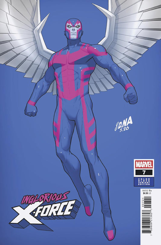 INGLORIOUS X-FORCE #7 DAVID NAKAYAMA COLOR BLOCK BLUE VARIANT (Pre-Order by 06/15/26 | Est. In-Store: 07/15/26 | Ships after release)