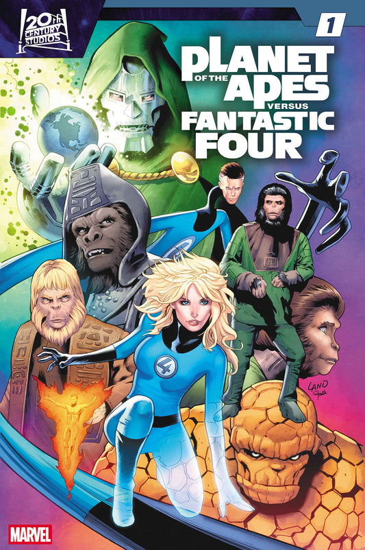 PLANET OF THE APES VS. FANTASTIC FOUR #1 (Order By 01/05/26) (Estimated In Store By 02/04/26)