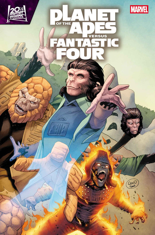 PLANET OF THE APES VS. FANTASTIC FOUR #2 (Order By 02/09/26) (Estimated In Store By 03/11/26)