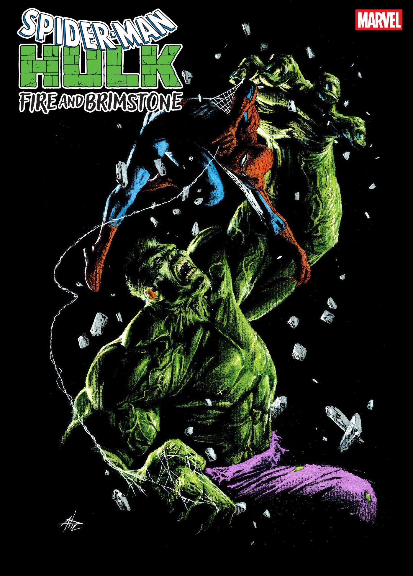 SPIDER-MAN/HULK: FIRE AND BRIMSTONE #3 GABRIELE DELL'OTTO VARIANT (Pre-Order by 09/28/26 | Est. In-Store: 10/28/26 | Ships after release)