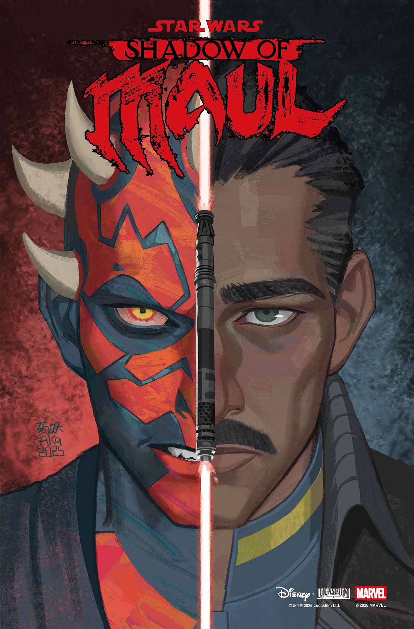 STAR WARS: SHADOW OF MAUL #1 AKA HEADSHOT VIRGIN VARIANT (Order By 02/02/26) (Estimated In Store By 03/04/26)