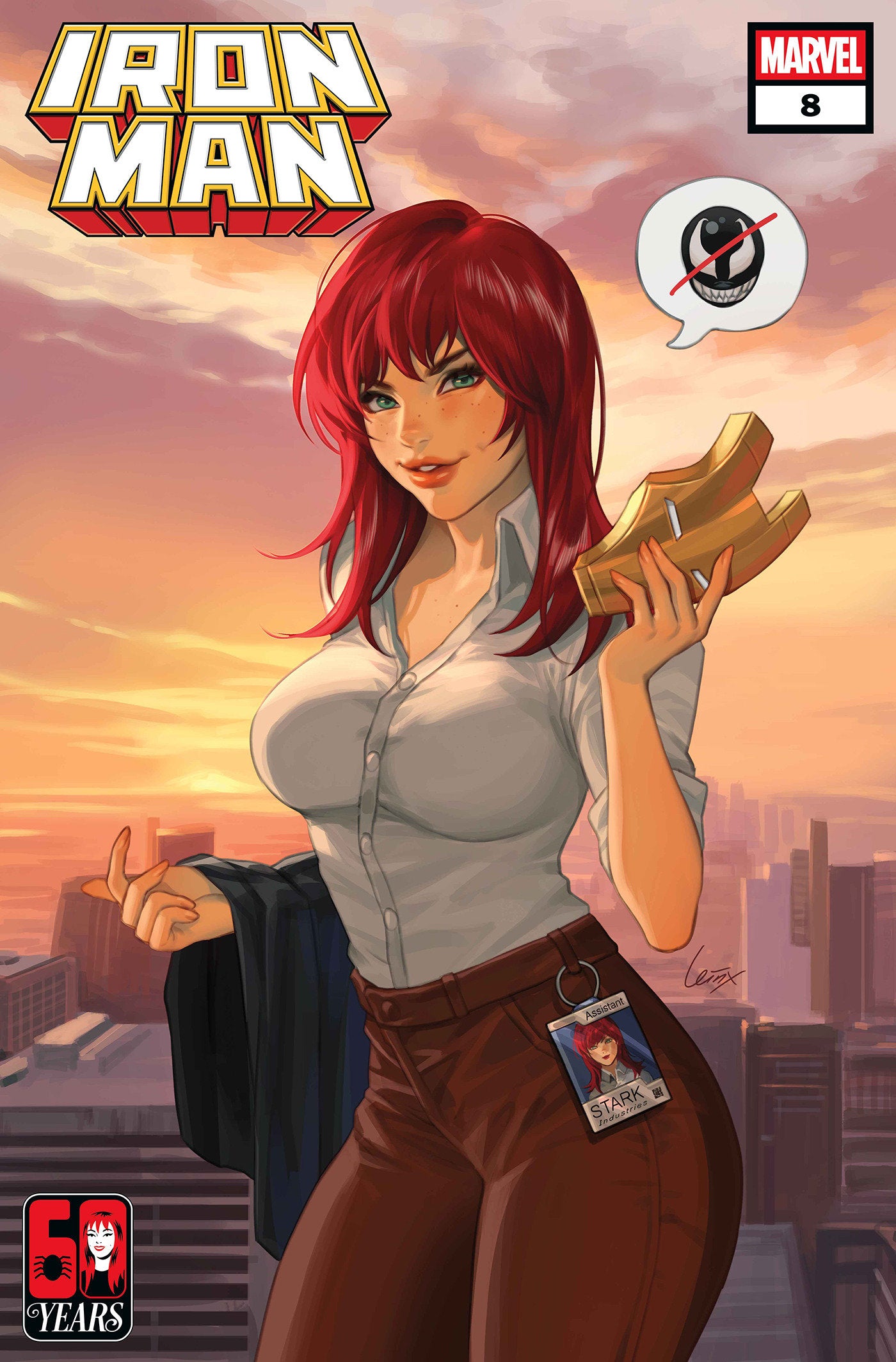 IRON MAN #8 LEIRIX MARY JANE WATSON VARIANT (Pre-Order by 07/06/26 | Est. In-Store: 08/05/26 | Ships after release)