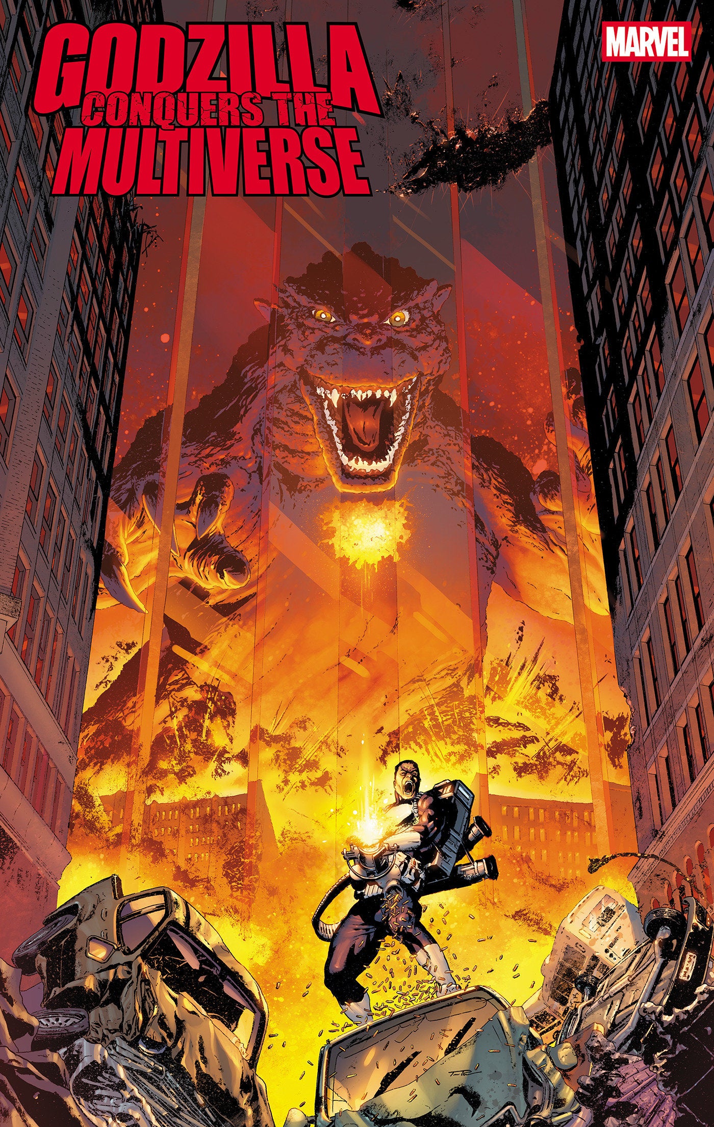 GODZILLA CONQUERS THE MULTIVERSE #2 TONY PARKER VARIANT (Pre-Order by 07/27/26 | Est. In-Store: 08/26/26 | Ships after release)