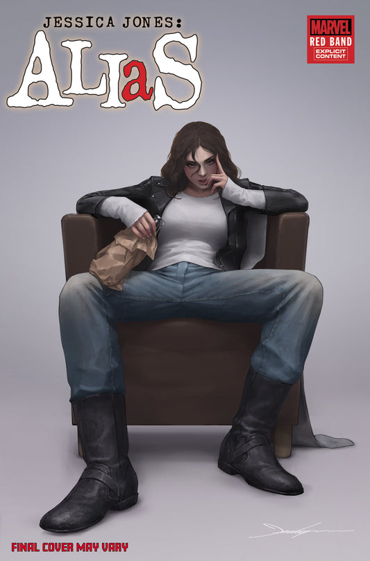 ALIAS: RED BAND #1 JEEHYUNG LEE VARIANT [POLYBAGGED] (Order By 02/02/26) (Estimated In Store By 03/11/26)