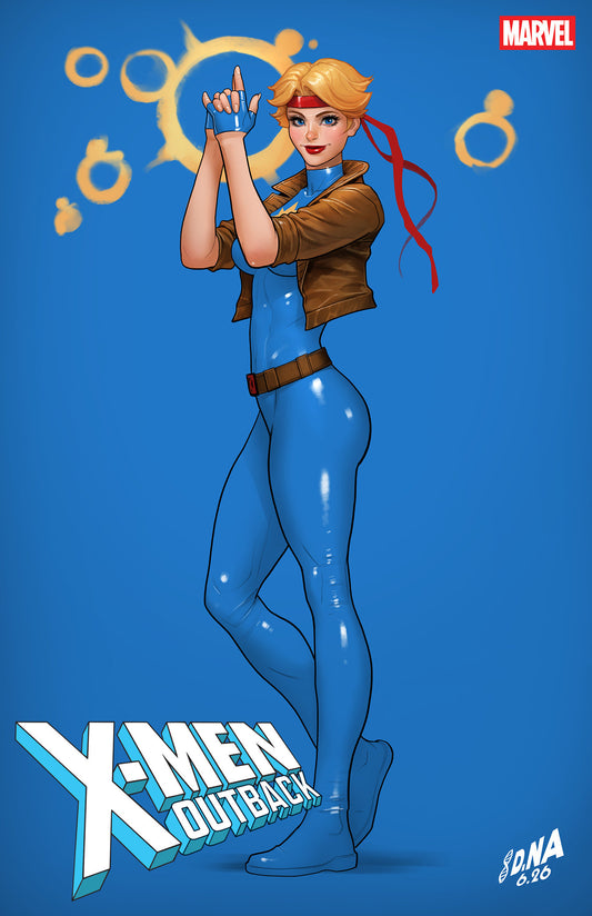 X-MEN: OUTBACK #2 DAVID NAKAYAMA COLOR BLOCK BLUE VARIANT (Pre-Order by 06/29/26 | Est. In-Store: 07/29/26 | Ships after release)