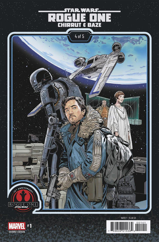 STAR WARS: ROGUE ONE - CHIRRUT & BAZE #1 CHRIS SPROUSE ROGUE ONE 10TH ANNIVERSARY VARIANT (Pre-Order by 09/14/26 | Est. In-Store: 10/14/26 | Ships after release)