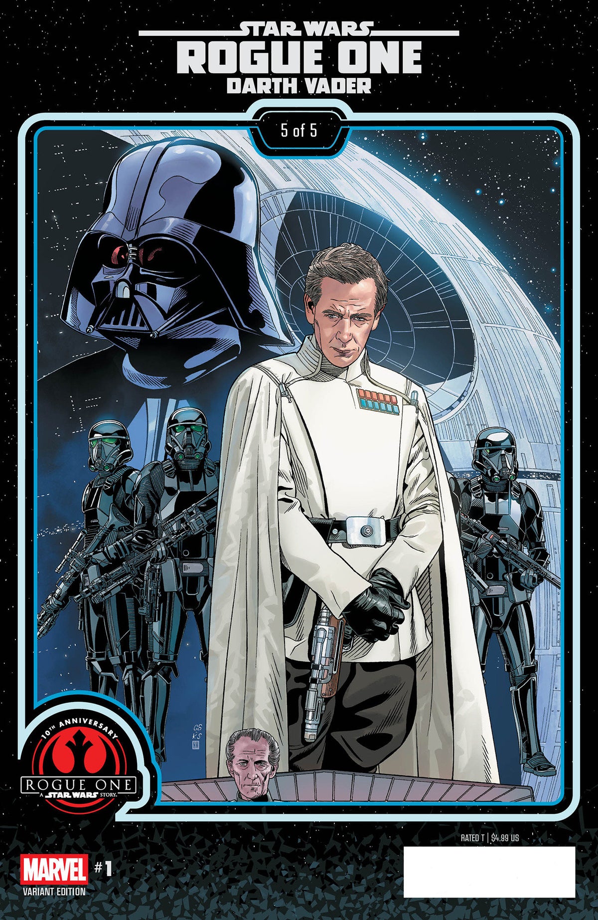 STAR WARS: ROGUE ONE - DARTH VADER #1 CHRIS SPROUSE ROGUE ONE 10TH ANNIVERSARY VARIANT (Pre-Order by 09/28/26 | Est. In-Store: 10/28/26 | Ships after release)