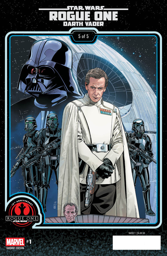 STAR WARS: ROGUE ONE - DARTH VADER #1 CHRIS SPROUSE ROGUE ONE 10TH ANNIVERSARY VARIANT (Pre-Order by 09/28/26 | Est. In-Store: 10/28/26 | Ships after release)