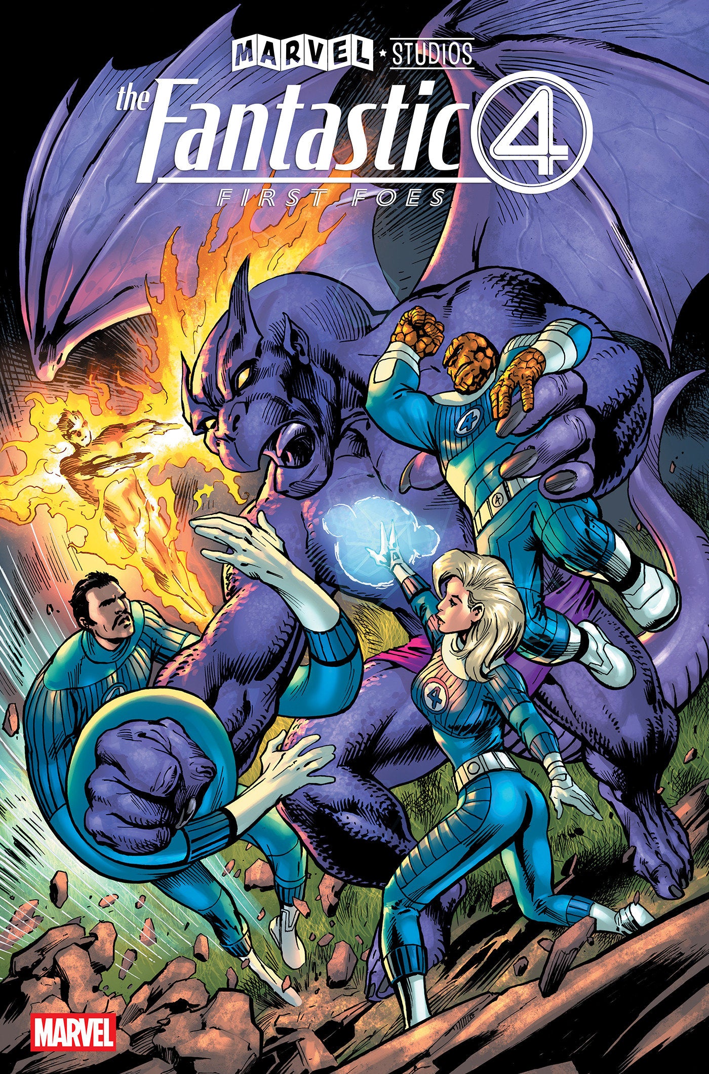FANTASTIC FOUR: FIRST FOES - DRAGON MAN #1 ALAN DAVIS VARIANT (Pre-Order by 08/31/26 | Est. In-Store: 09/30/26 | Ships after release)