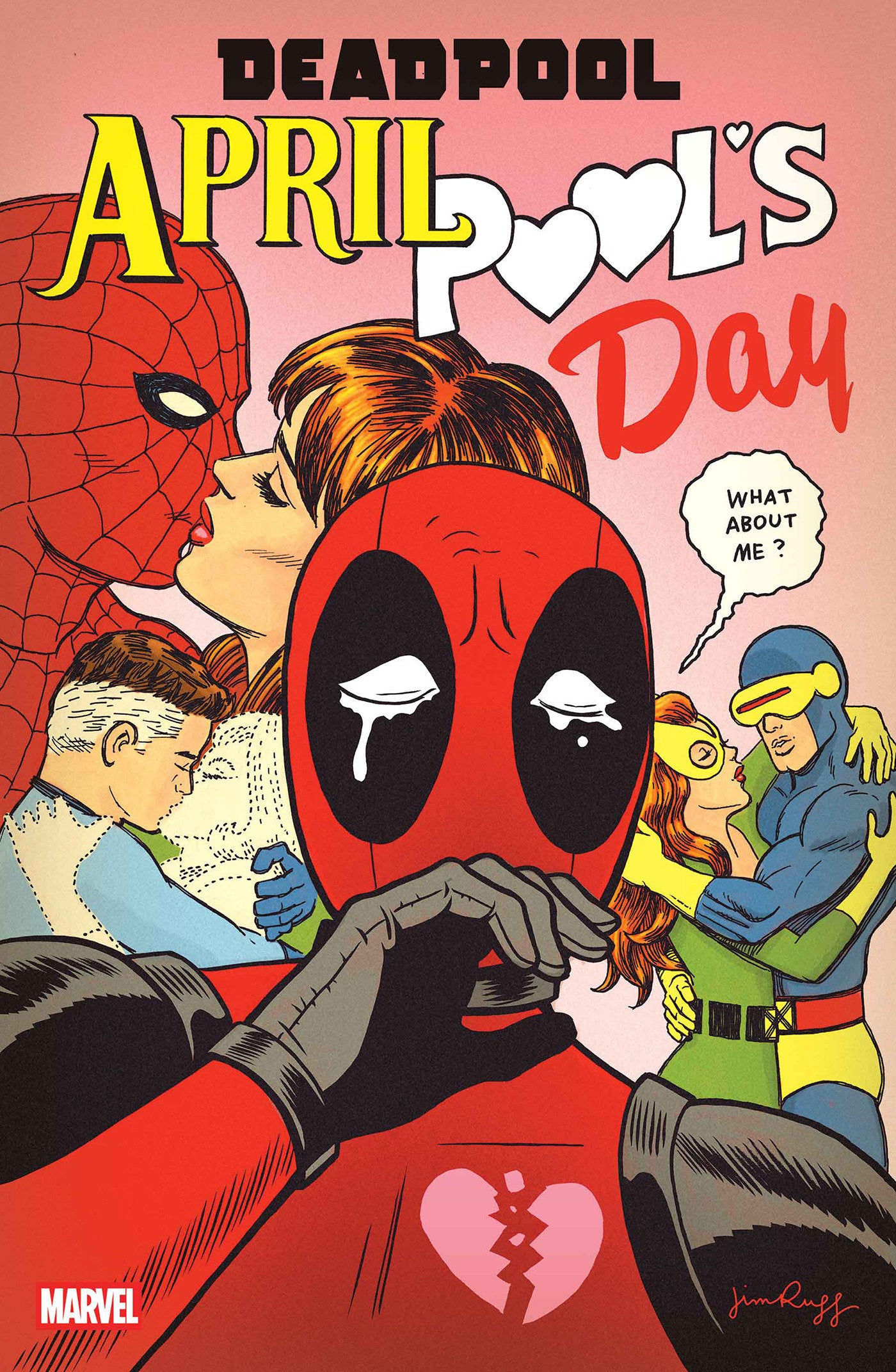 DEADPOOL: APRIL POOL'S DAY #1 JIM RUGG VARIANT (Order By 03/02/26) (Estimated In Store By 04/01/26)