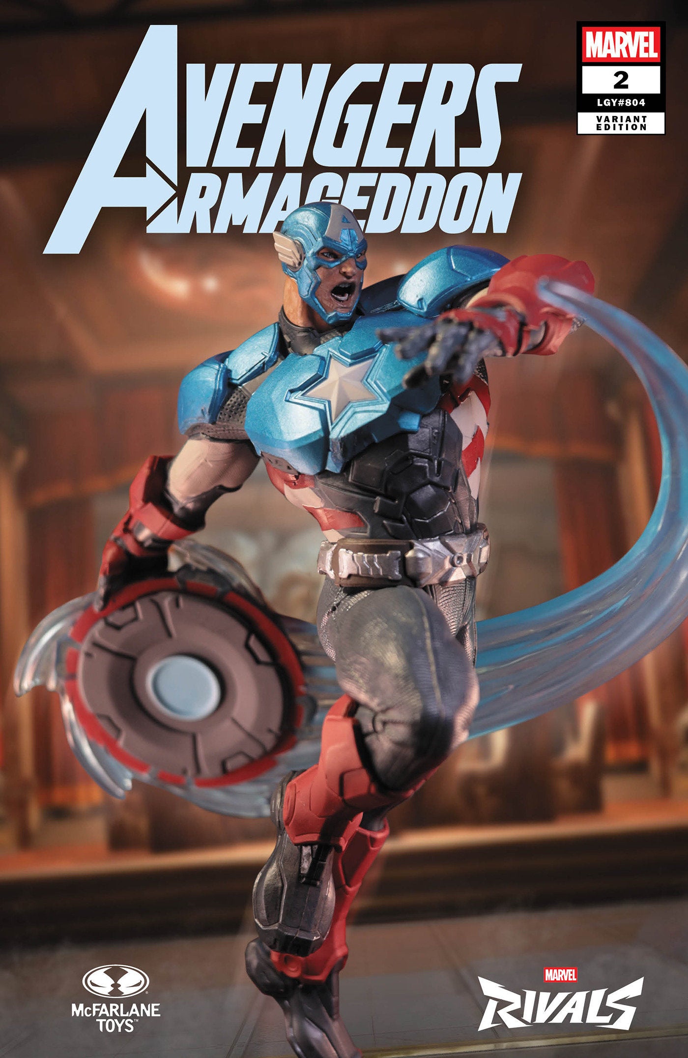 AVENGERS: ARMAGEDDON #2 MCFARLANE TOYS MARVEL RIVALS VARIANT (Pre-Order by 06/15/26 | Est. In-Store: 07/15/26 | Ships after release)