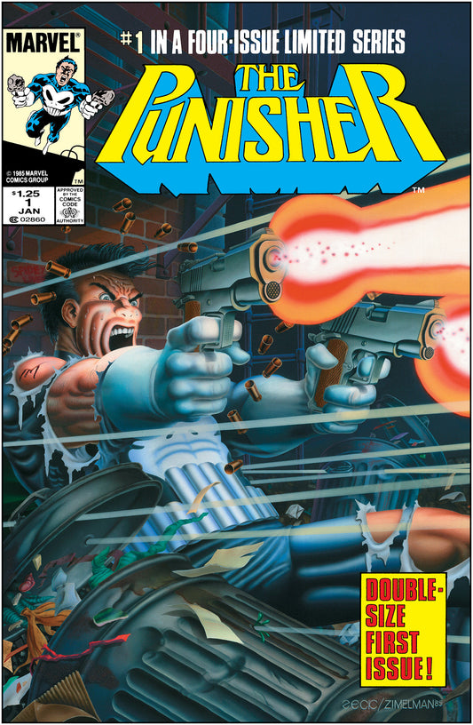 PUNISHER #1 FACSIMILE EDITION FOIL VARIANT (Order By 12/15/2025) (Estimated In Store By 02/11/2026)