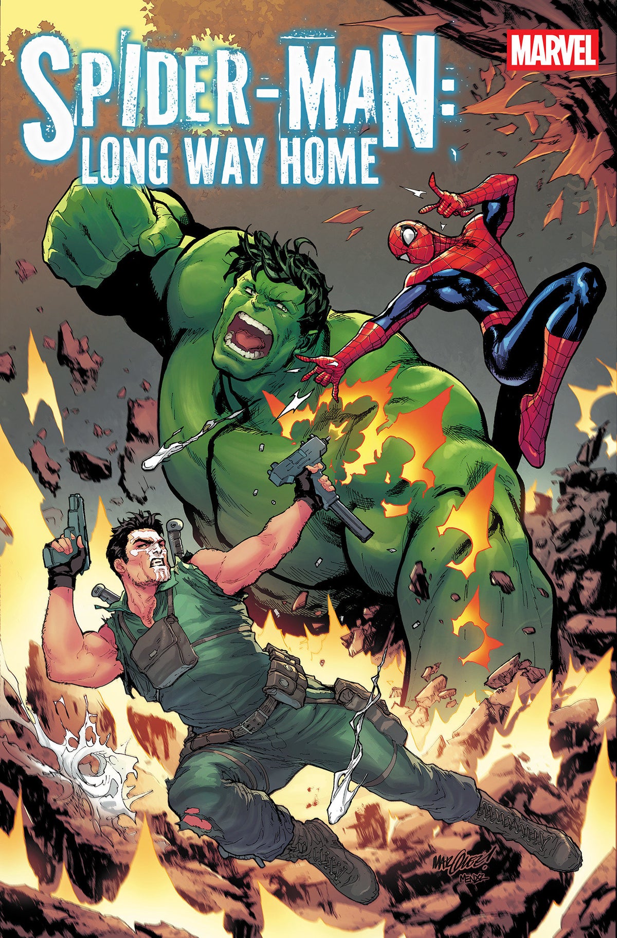 SPIDER-MAN: LONG WAY HOME #4 DAVID MARQUEZ VARIANT (Pre-Order by 10/05/26 | Est. In-Store: 11/11/26 | Ships after release)