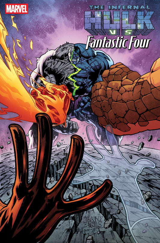 INFERNAL HULK VS. FANTASTIC FOUR #1 DANNY EARLS VARIANT (Pre-Order by 09/14/26 | Est. In-Store: 10/14/26 | Ships after release)