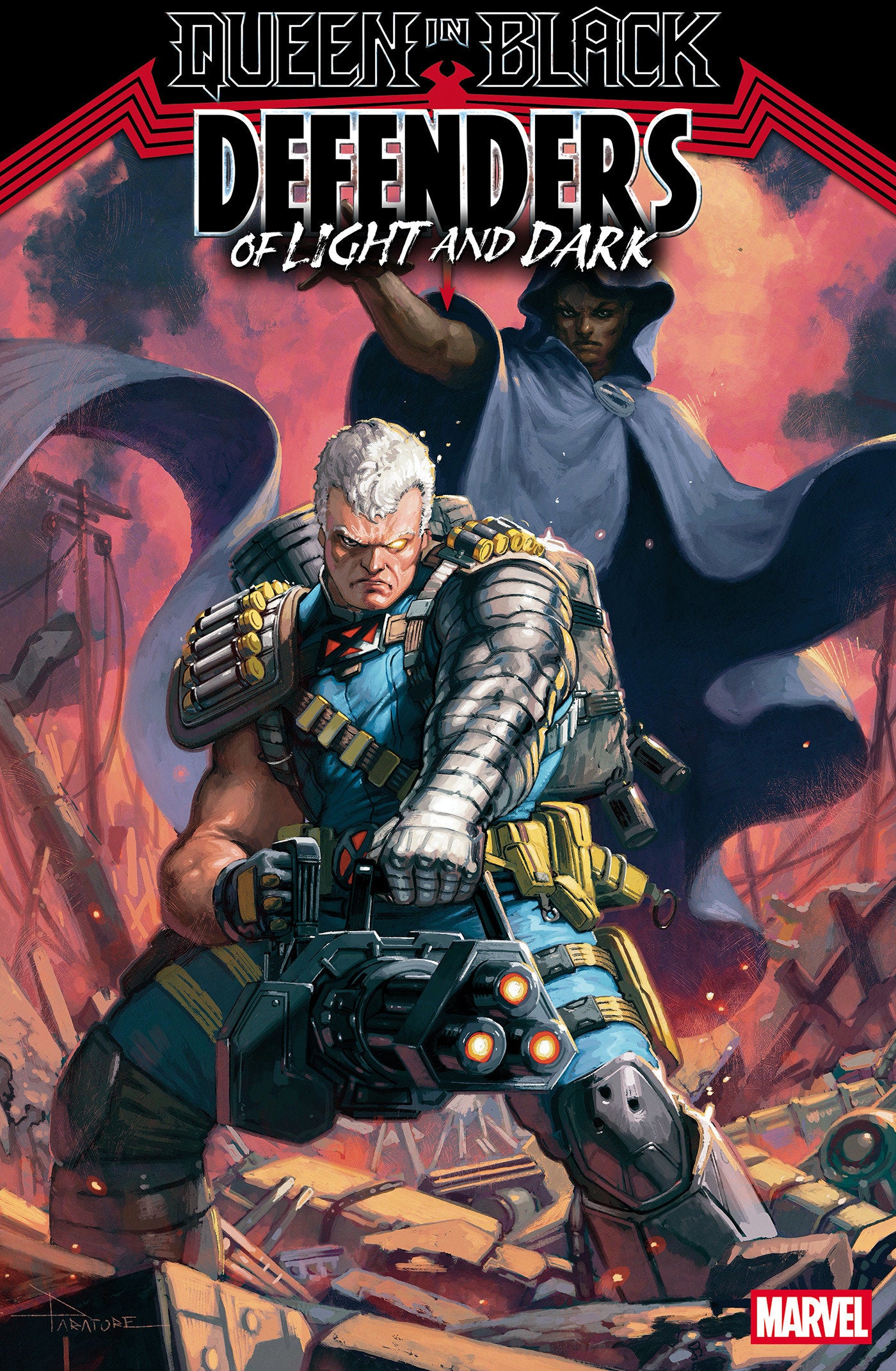 QUEEN IN BLACK: DEFENDERS OF LIGHT AND DARK #1 DAVIDE PARATORE VARIANT [QIB] (Pre-Order by 06/29/26 | Est. In-Store: 07/29/26 | Ships after release)