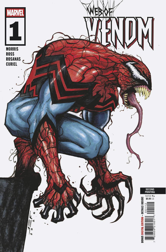 WEB OF VENOM #1 JUAN FERREYRA 2ND PRINTING VARIANT (Order By 04/20/26) (Estimated In Store By 05/20/26)