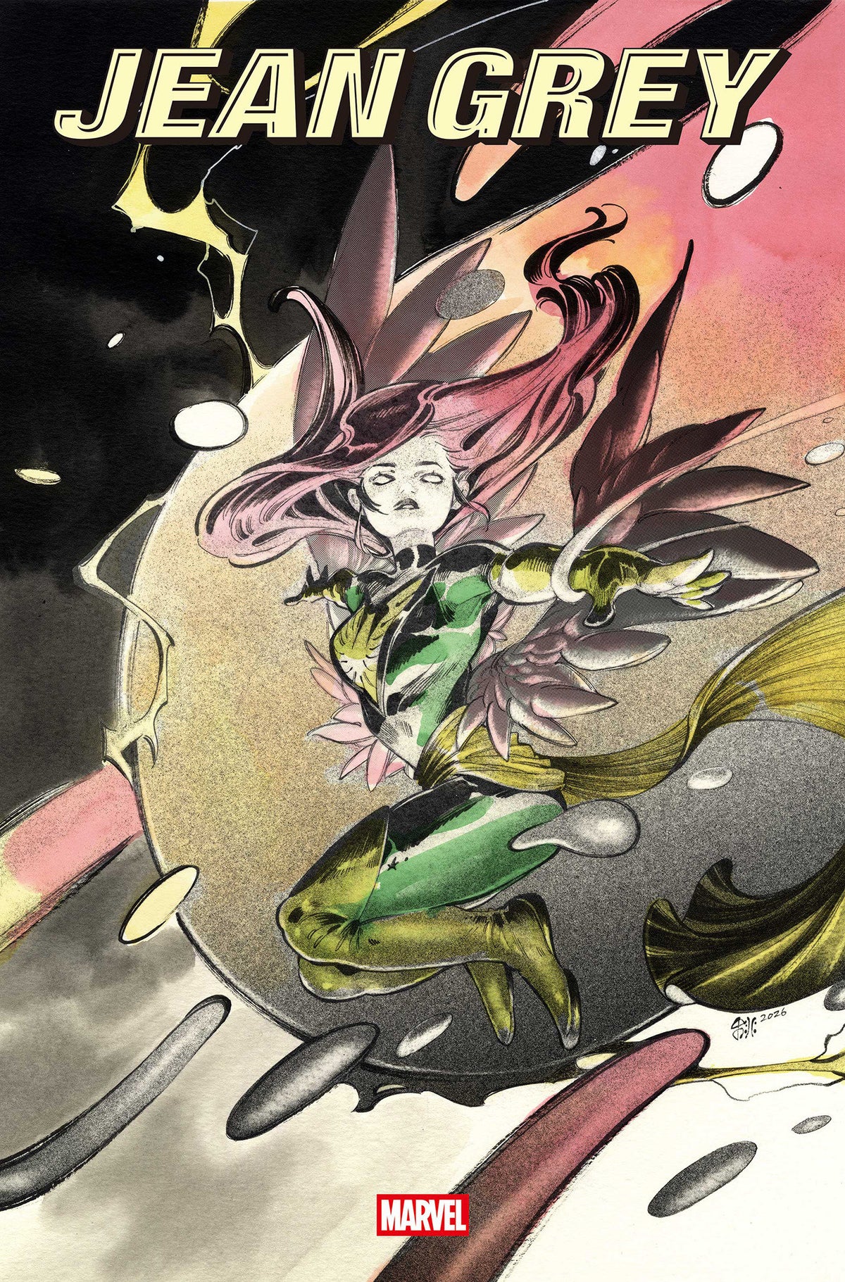JEAN GREY #1 COVER E PEACH MOMOKO MOMO-TONE VARIANT (Pre-Order by 10/19/26 | Est. In-Store: 11/25/26 | Ships after release)