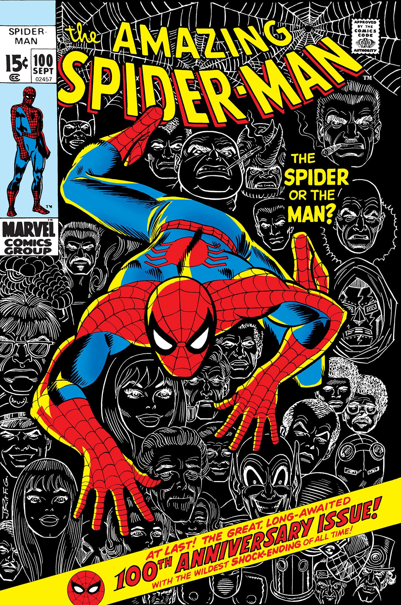 AMAZING SPIDER-MAN #100 FACSIMILE EDITION FOIL VARIANT (Pre-Order by 06/29/26 | Est. In-Store: 08/12/26 | Ships after release)
