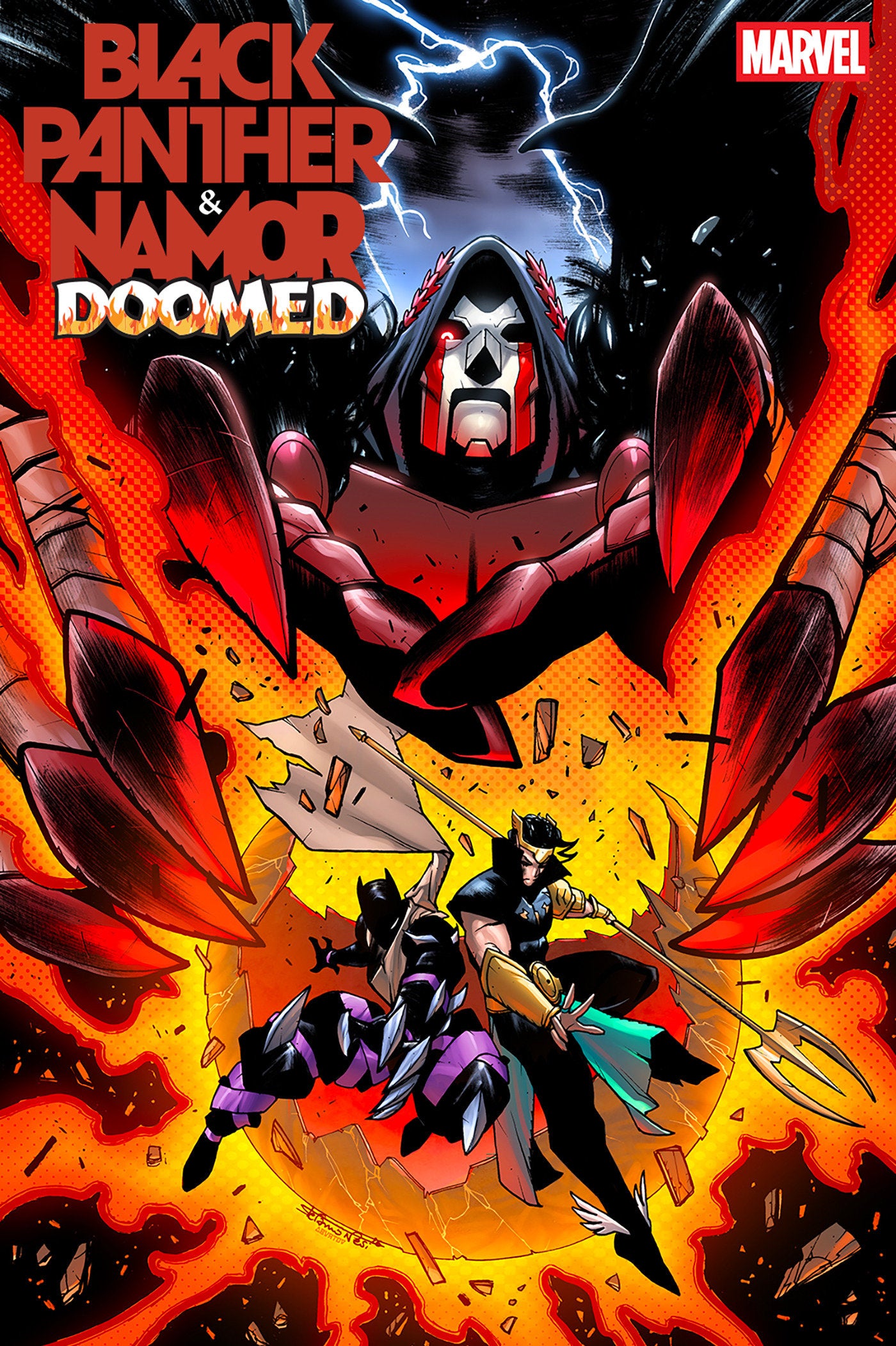 BLACK PANTHER/NAMOR: DOOMED #2 STEFANO NESI VARIANT (Pre-Order by 09/28/26 | Est. In-Store: 10/28/26 | Ships after release)
