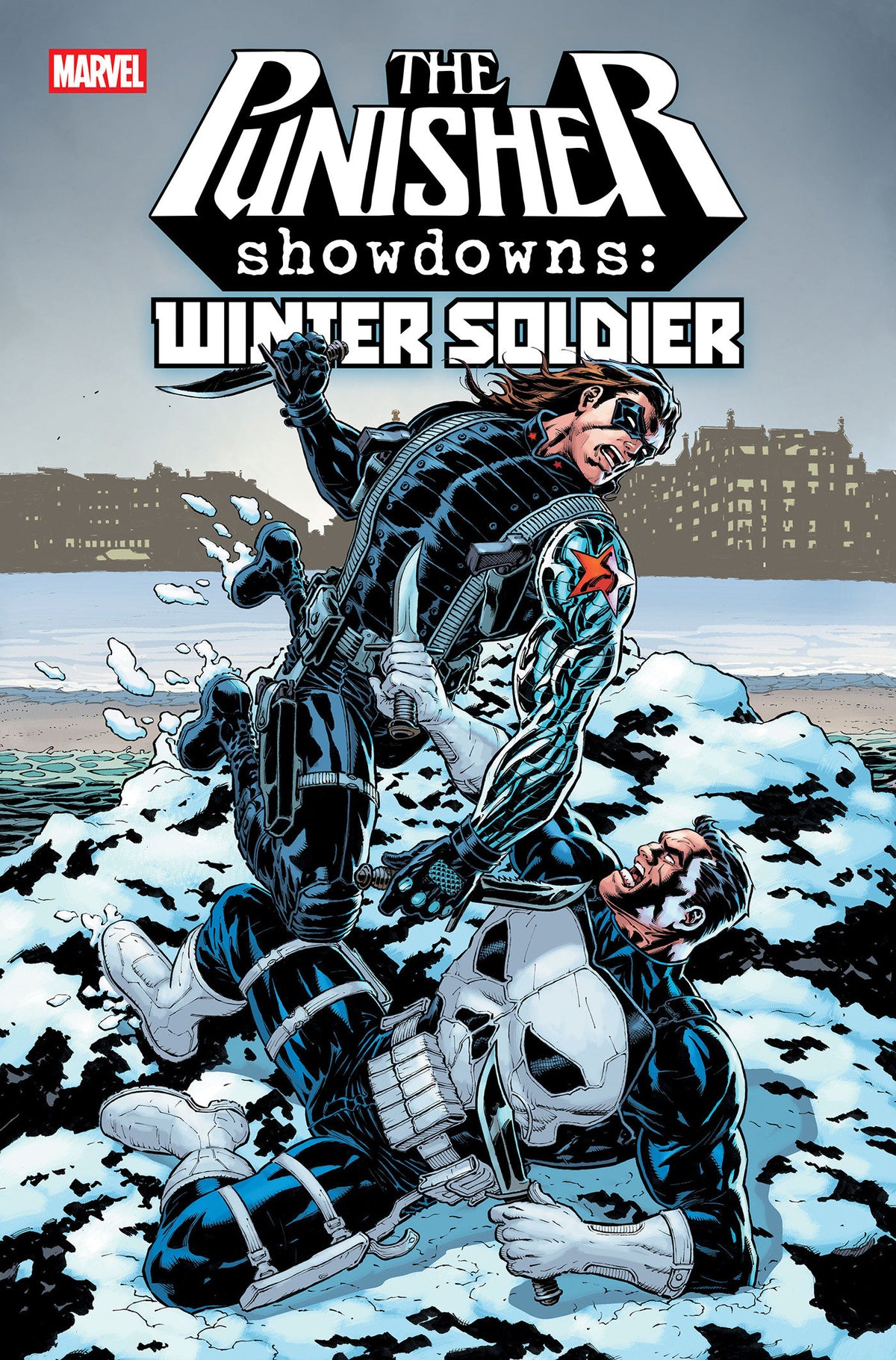 PUNISHER SHOWDOWNS: WINTER SOLDIER #1 COVER A (Pre-Order by 10/26/26 | Est. In-Store: 12/02/26 | Ships after release)