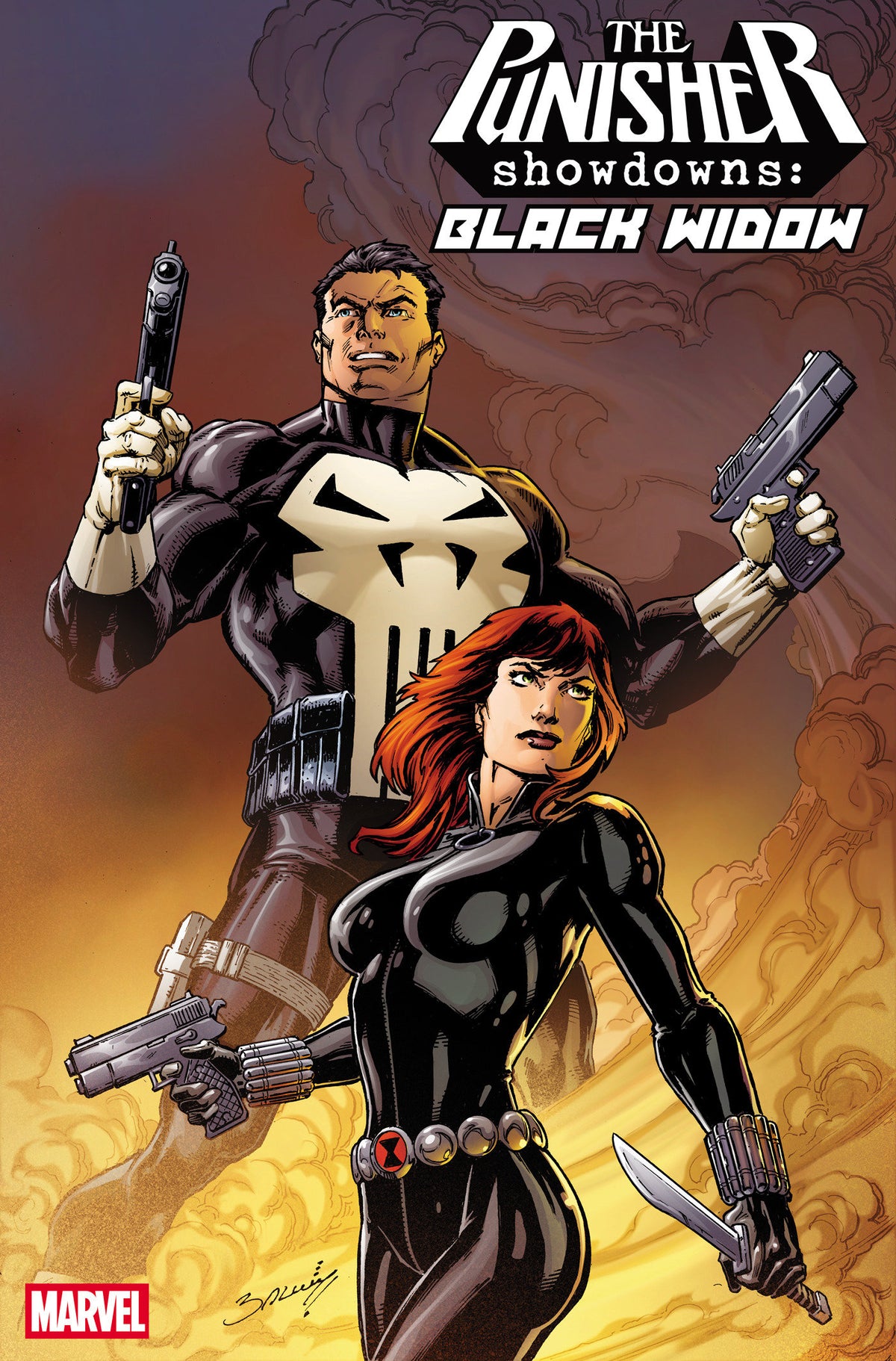 PUNISHER SHOWDOWNS: BLACK WIDOW #1 MARK BAGLEY VARIANT (Pre-Order by 09/21/26 | Est. In-Store: 10/21/26 | Ships after release)